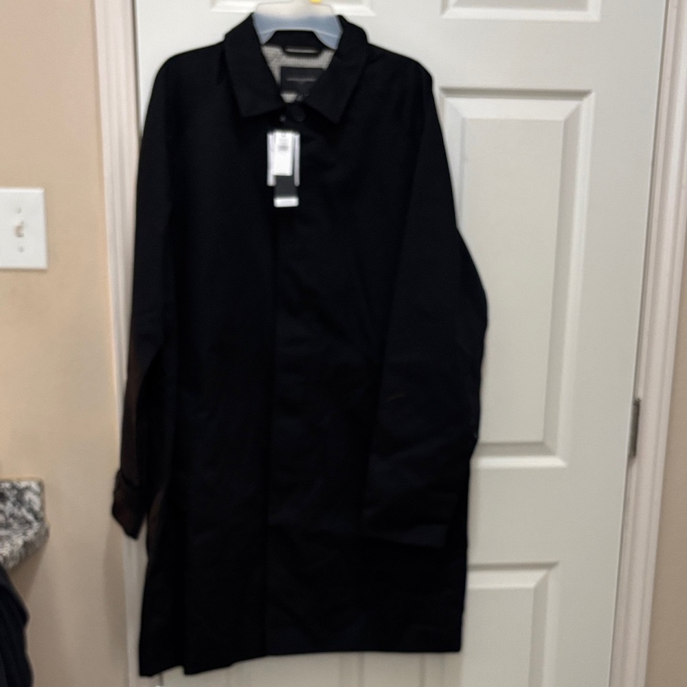 Banana Republic Classic Black Trench Coat